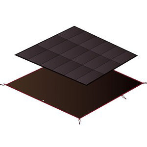 スノーピーク アメニティドームL マットシートセット | にじいろOUTDOOR